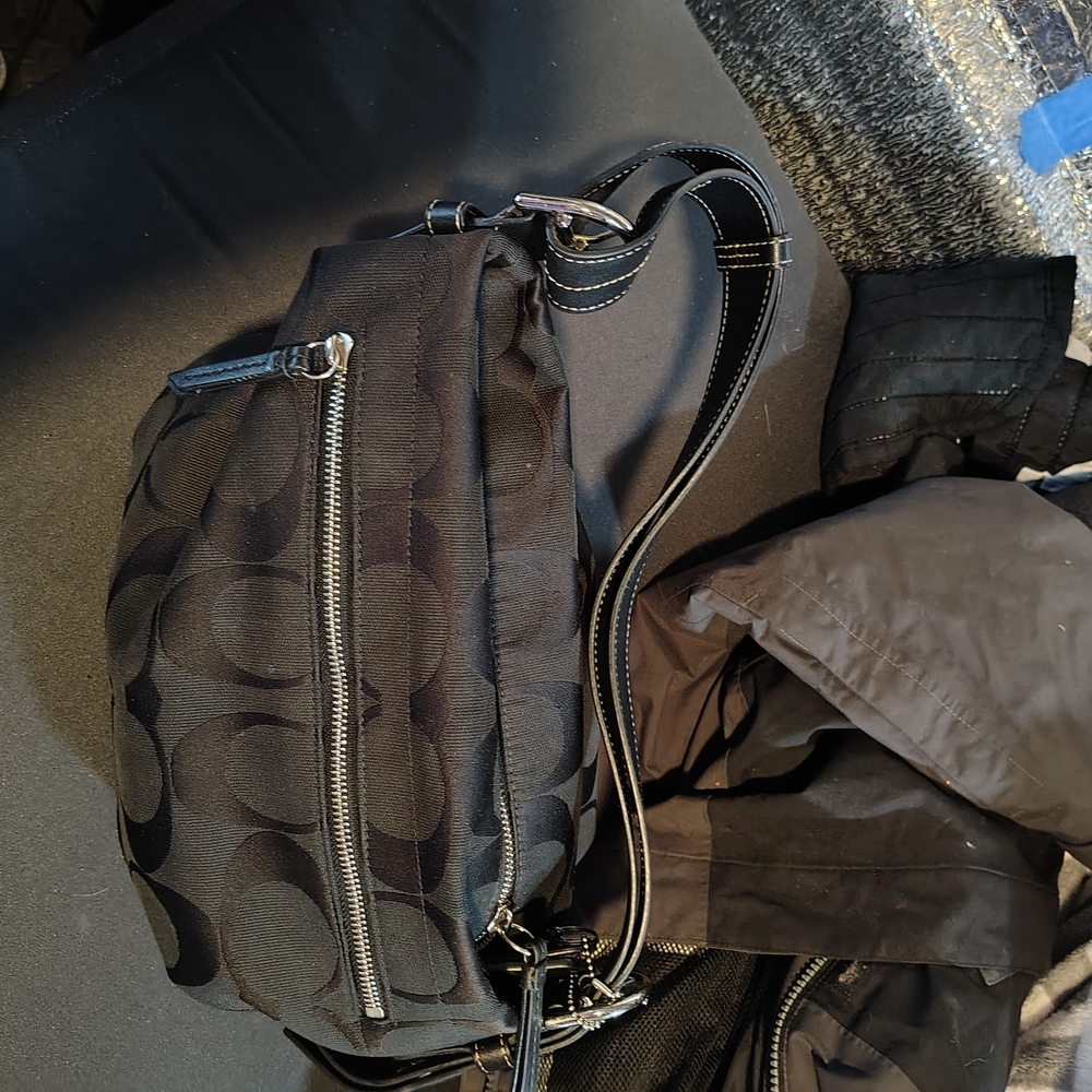 Coach Black Shoulder Bag